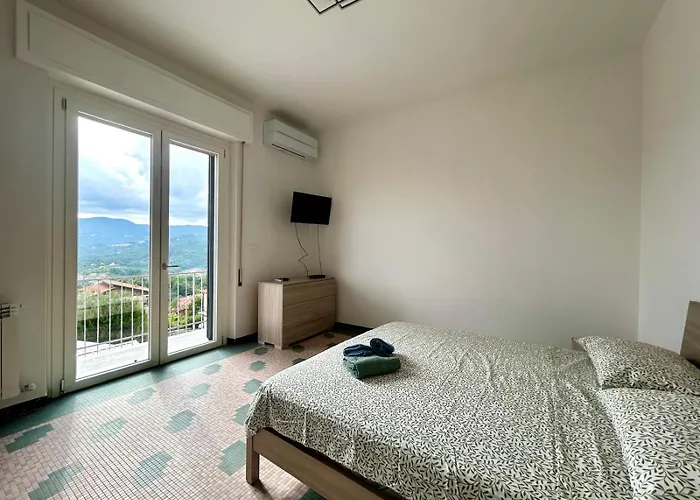 Appartement Ampio Fino A 6 Persone Sulle Colline Della Spezia, Vista Panoramica Sul Golfo - 10 Minuti Dal Centro 16 Da Sarzana E Lerici Carozzo